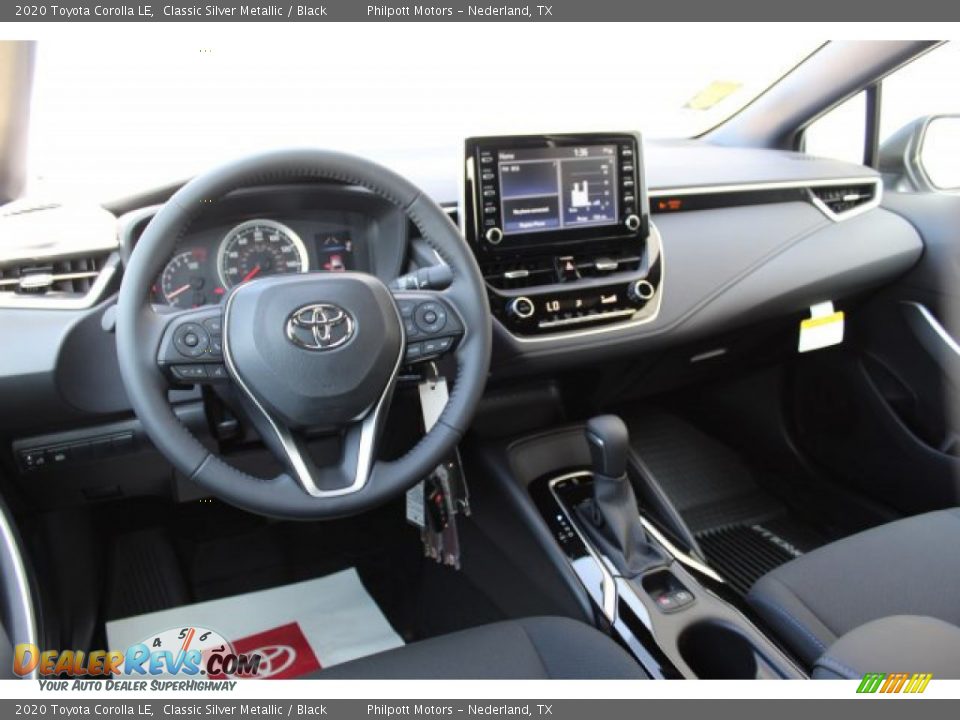 2020 Toyota Corolla LE Classic Silver Metallic / Black Photo #20