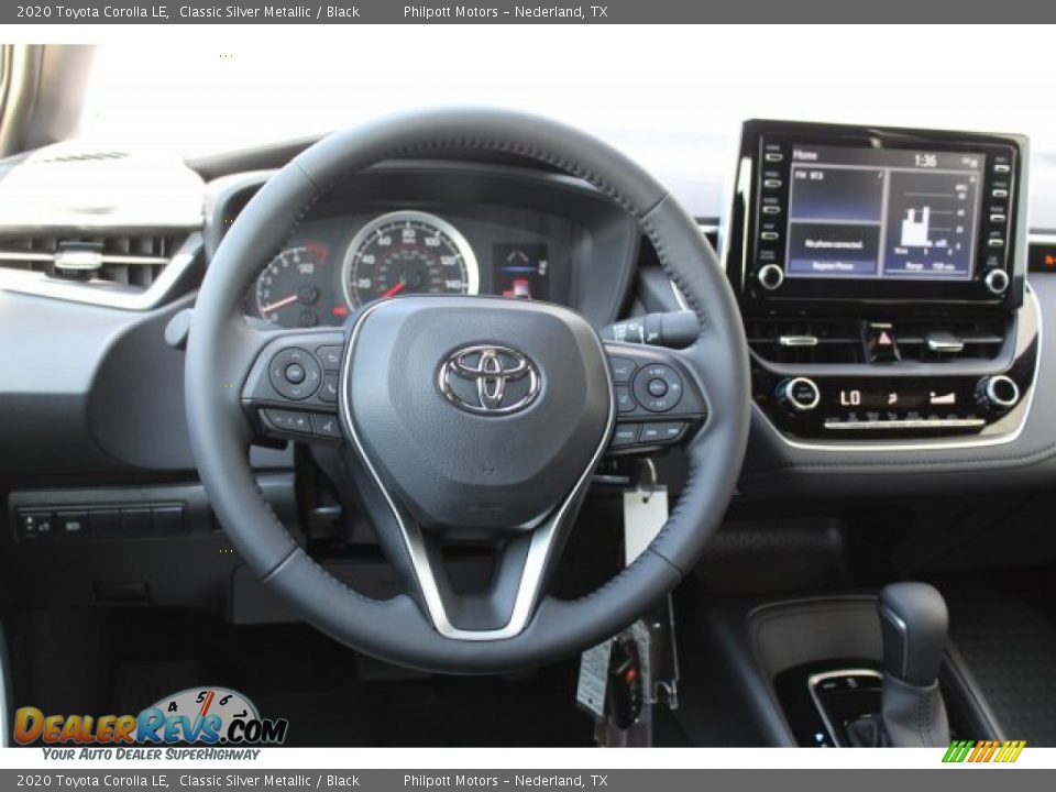 2020 Toyota Corolla LE Classic Silver Metallic / Black Photo #21
