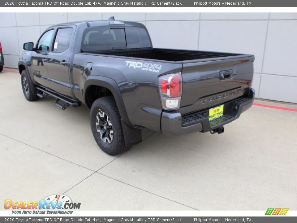2020 Toyota Tacoma TRD Off Road Double Cab 4x4 Magnetic Gray Metallic / TRD Cement/Black Photo #6