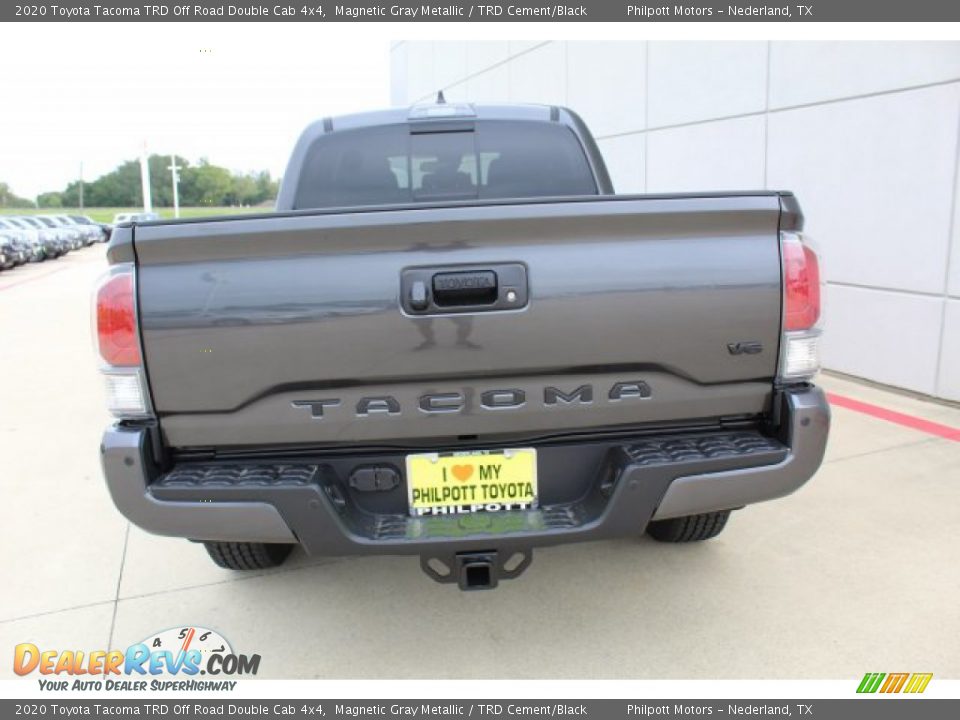 2020 Toyota Tacoma TRD Off Road Double Cab 4x4 Magnetic Gray Metallic / TRD Cement/Black Photo #7