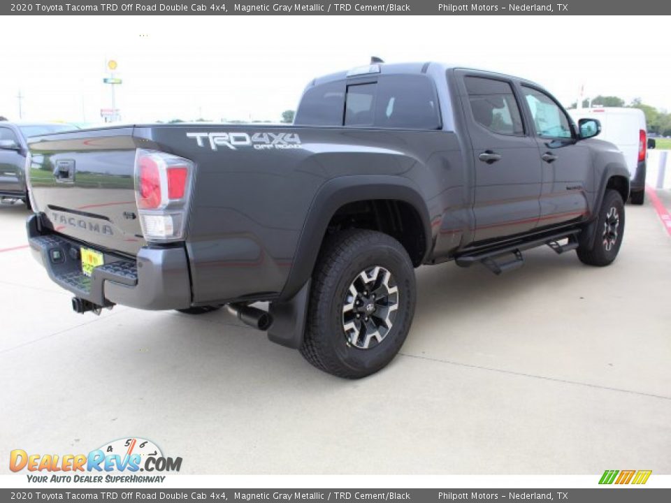 2020 Toyota Tacoma TRD Off Road Double Cab 4x4 Magnetic Gray Metallic / TRD Cement/Black Photo #8