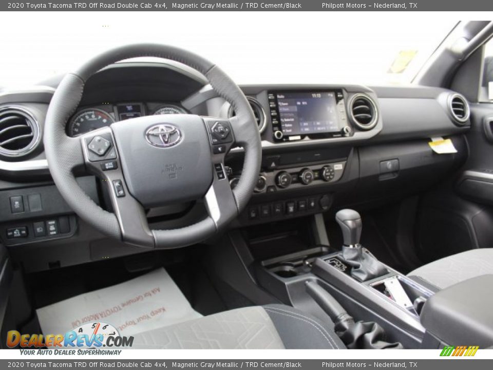 Dashboard of 2020 Toyota Tacoma TRD Off Road Double Cab 4x4 Photo #22