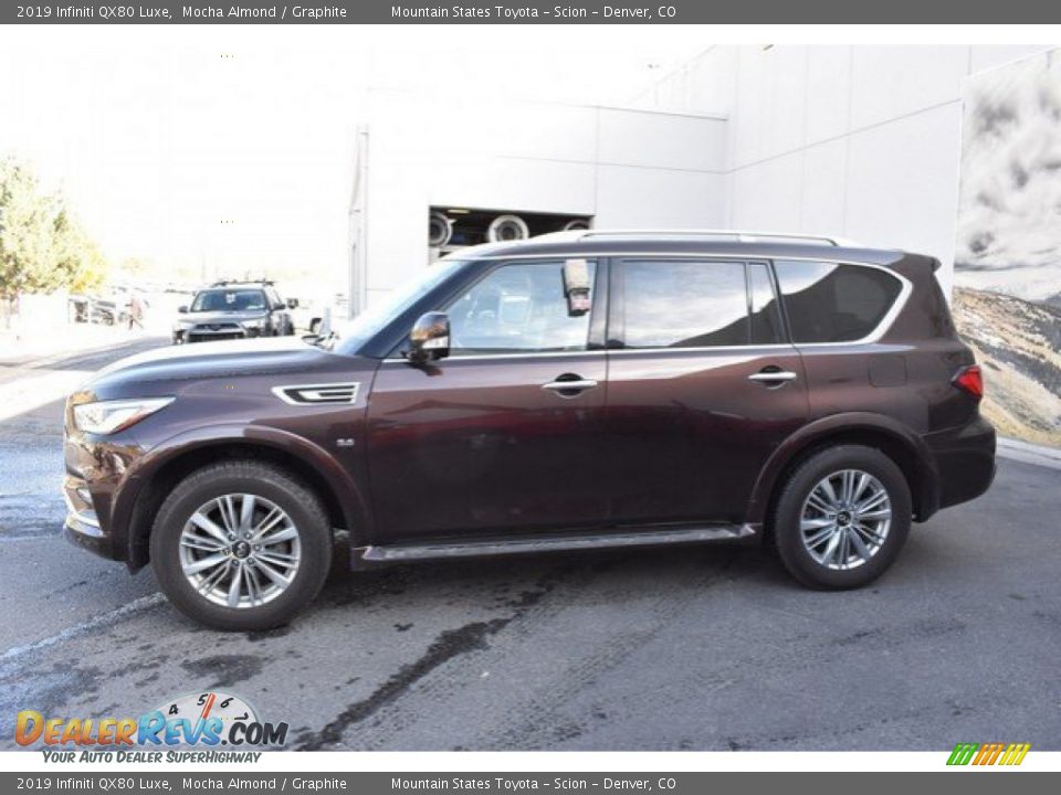 Mocha Almond 2019 Infiniti QX80 Luxe Photo #3