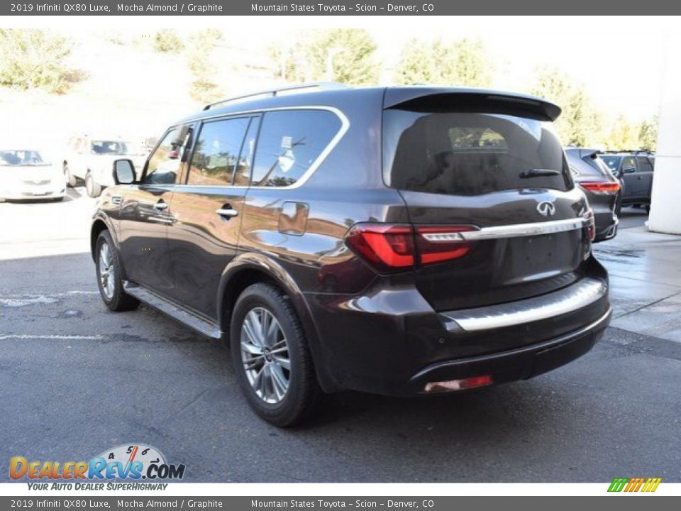 2019 Infiniti QX80 Luxe Mocha Almond / Graphite Photo #4