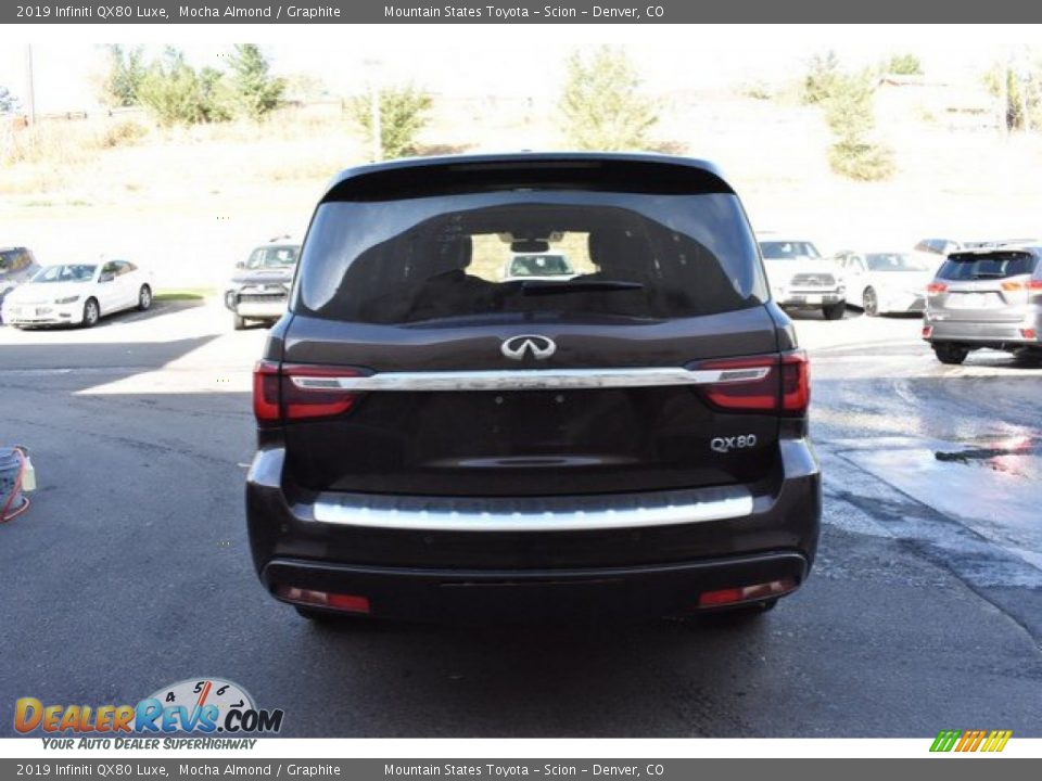 2019 Infiniti QX80 Luxe Mocha Almond / Graphite Photo #5