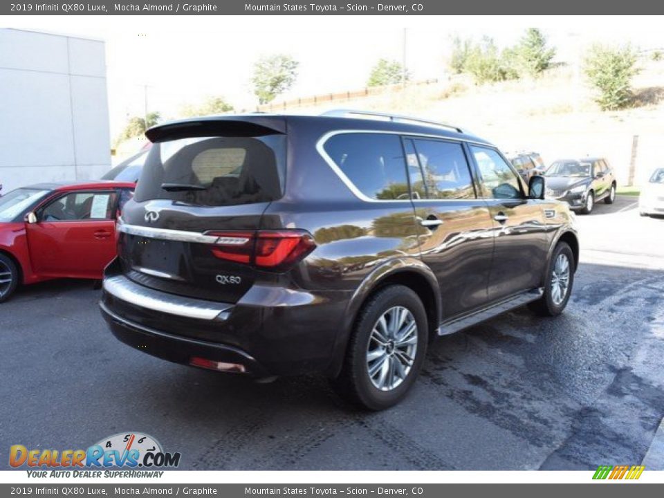 2019 Infiniti QX80 Luxe Mocha Almond / Graphite Photo #6