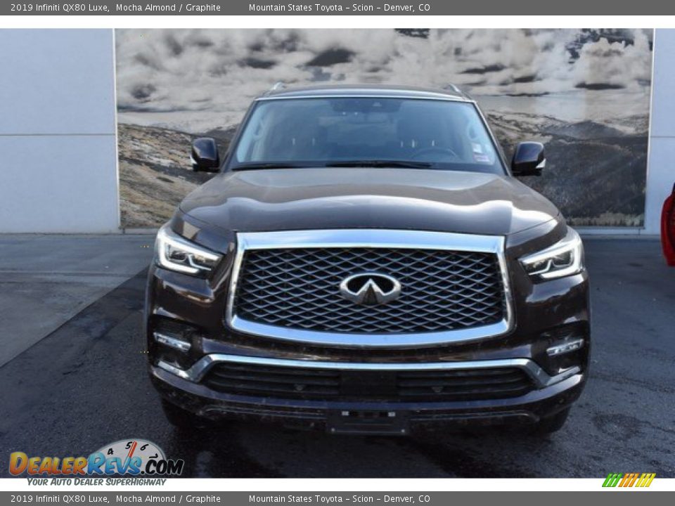 2019 Infiniti QX80 Luxe Mocha Almond / Graphite Photo #8