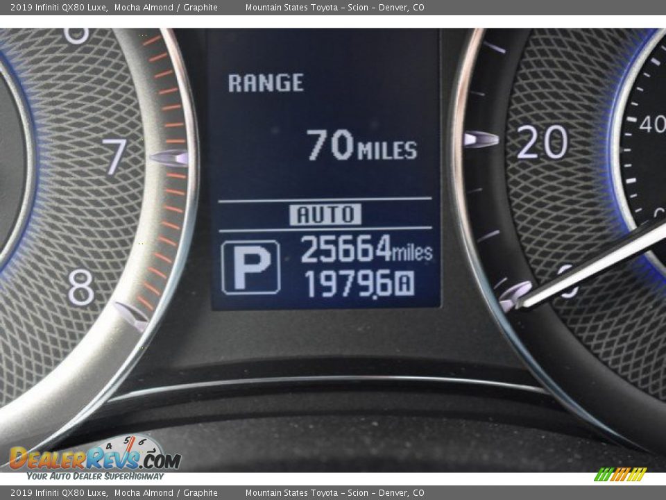 2019 Infiniti QX80 Luxe Mocha Almond / Graphite Photo #12
