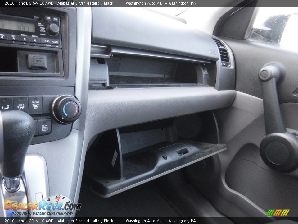 2010 Honda CR-V LX AWD Alabaster Silver Metallic / Black Photo #21