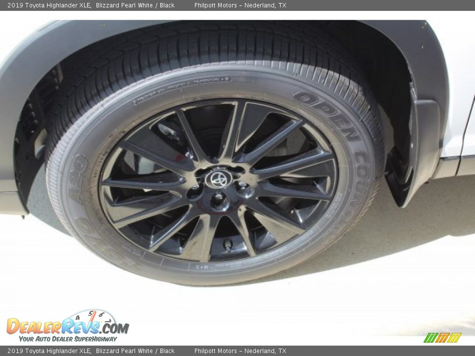 2019 Toyota Highlander XLE Blizzard Pearl White / Black Photo #5