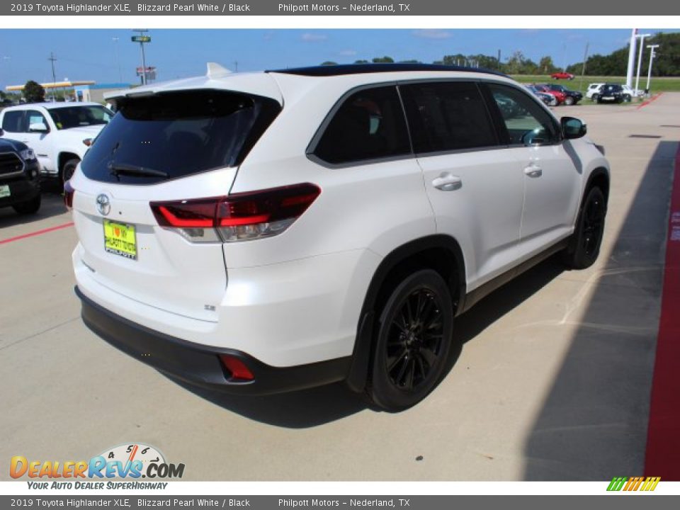 2019 Toyota Highlander XLE Blizzard Pearl White / Black Photo #8