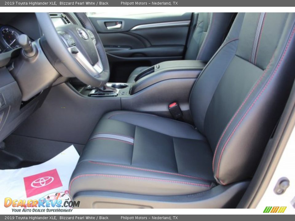 2019 Toyota Highlander XLE Blizzard Pearl White / Black Photo #10