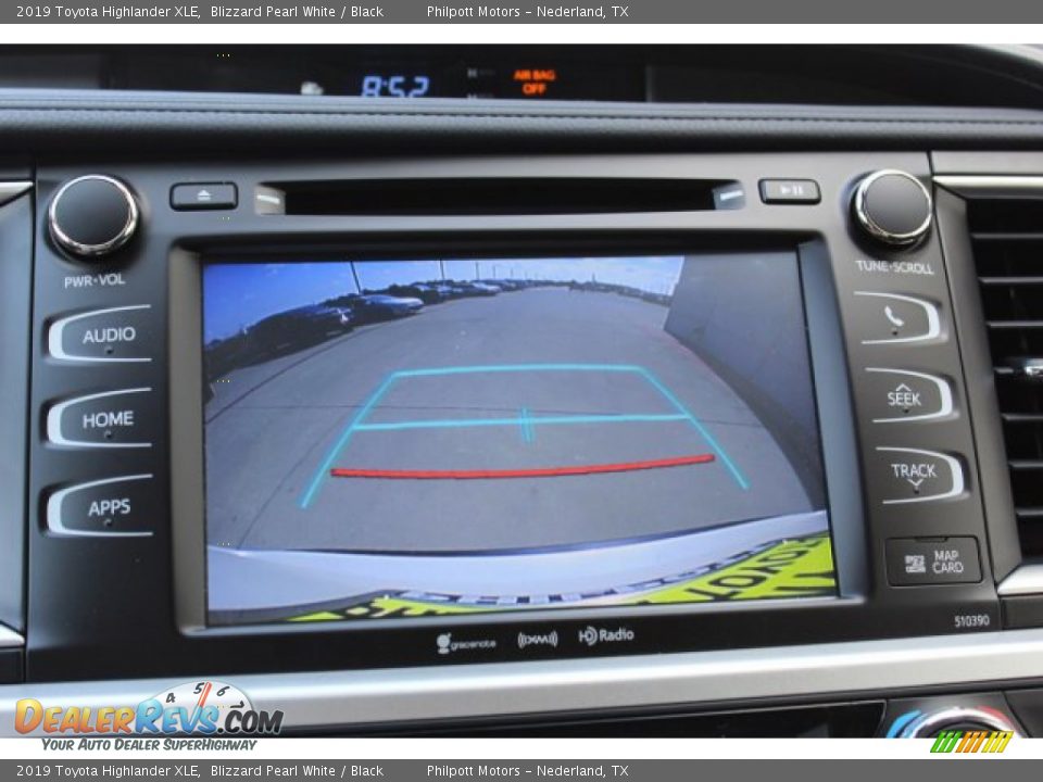 2019 Toyota Highlander XLE Blizzard Pearl White / Black Photo #19