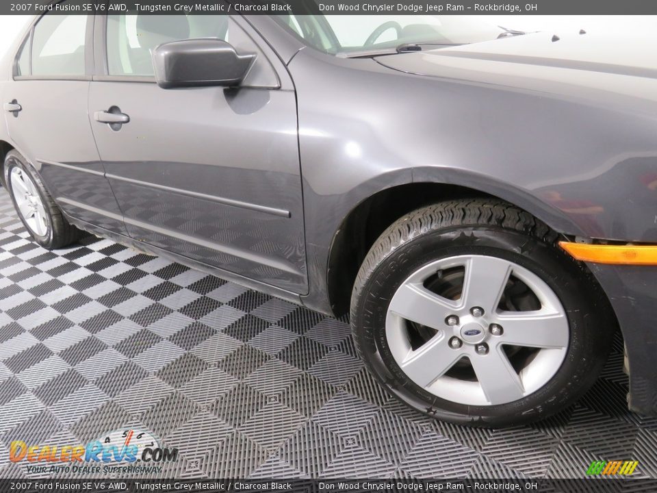 2007 Ford Fusion SE V6 AWD Tungsten Grey Metallic / Charcoal Black Photo #3