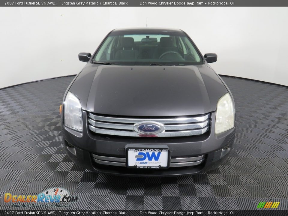2007 Ford Fusion SE V6 AWD Tungsten Grey Metallic / Charcoal Black Photo #4