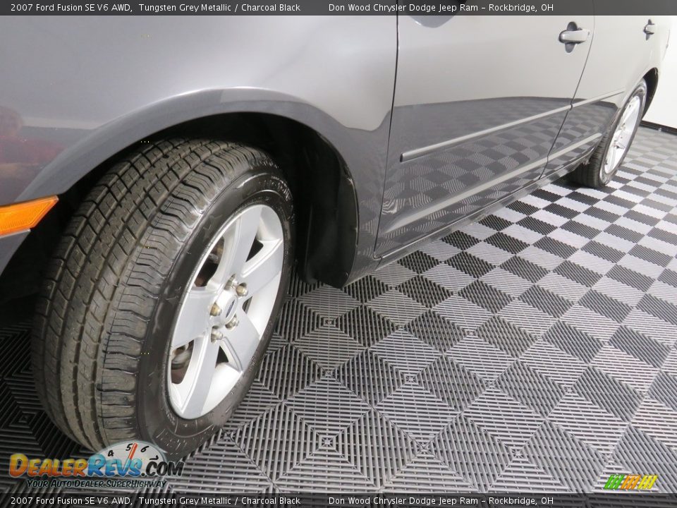 2007 Ford Fusion SE V6 AWD Tungsten Grey Metallic / Charcoal Black Photo #8