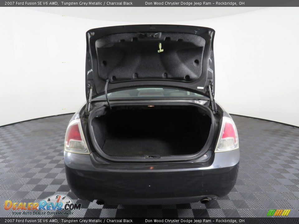 2007 Ford Fusion SE V6 AWD Tungsten Grey Metallic / Charcoal Black Photo #12