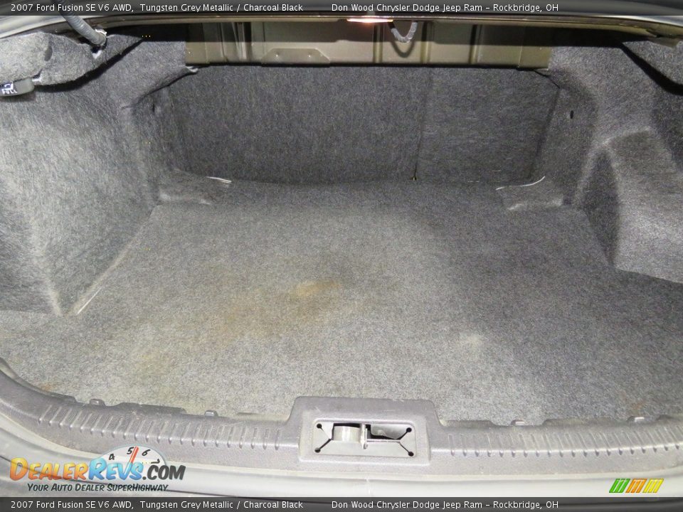 2007 Ford Fusion SE V6 AWD Tungsten Grey Metallic / Charcoal Black Photo #13
