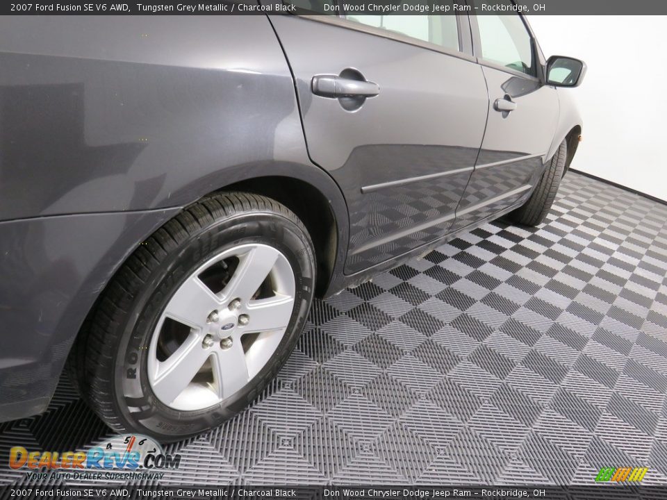 2007 Ford Fusion SE V6 AWD Tungsten Grey Metallic / Charcoal Black Photo #15