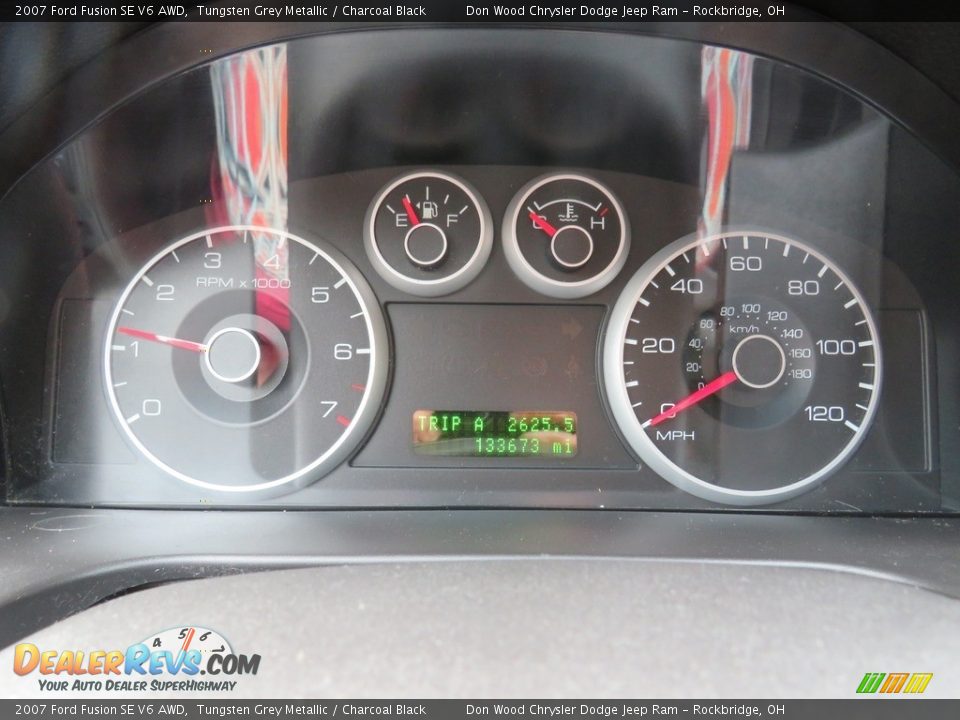 2007 Ford Fusion SE V6 AWD Tungsten Grey Metallic / Charcoal Black Photo #18