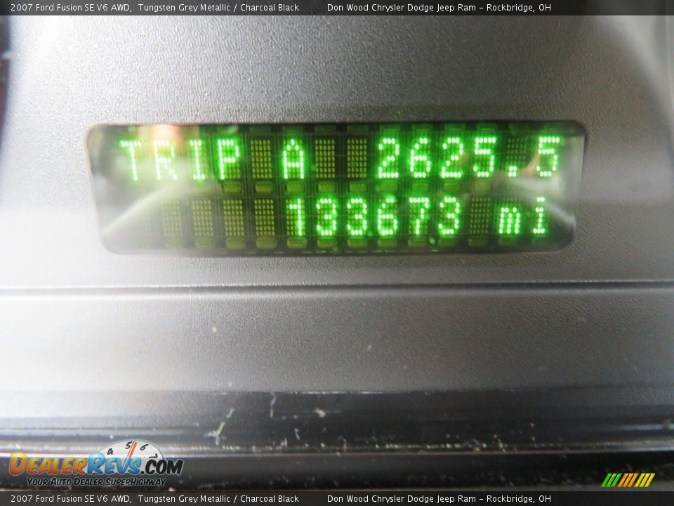 2007 Ford Fusion SE V6 AWD Tungsten Grey Metallic / Charcoal Black Photo #19