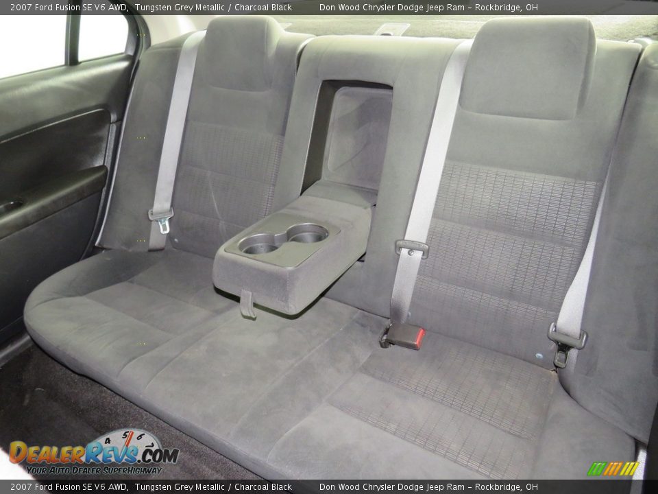 2007 Ford Fusion SE V6 AWD Tungsten Grey Metallic / Charcoal Black Photo #28