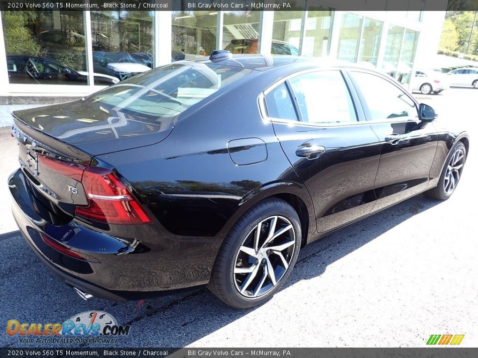2020 Volvo S60 T5 Momentum Black Stone / Charcoal Photo #2