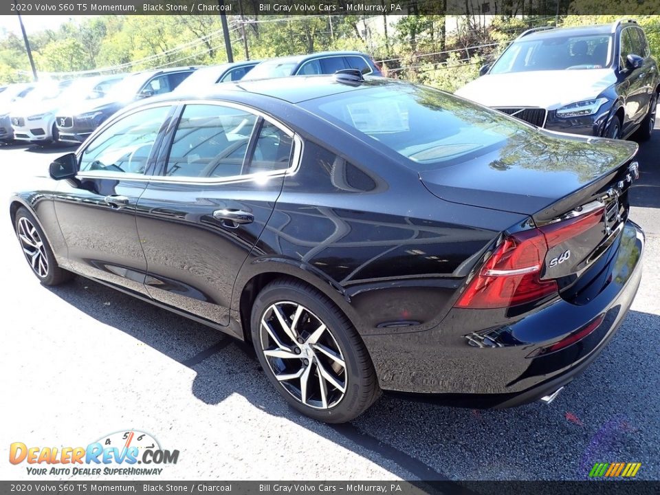 2020 Volvo S60 T5 Momentum Black Stone / Charcoal Photo #4