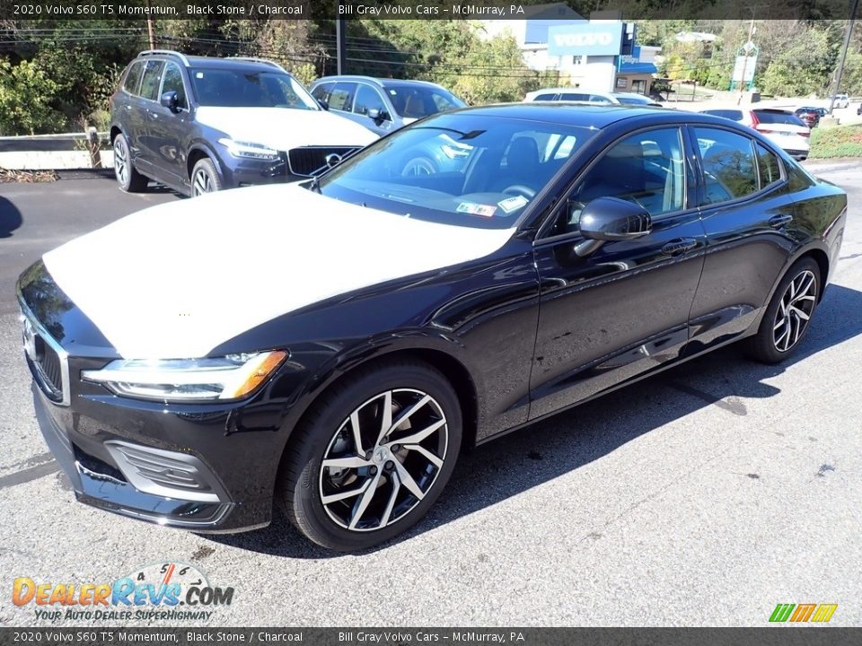 2020 Volvo S60 T5 Momentum Black Stone / Charcoal Photo #5