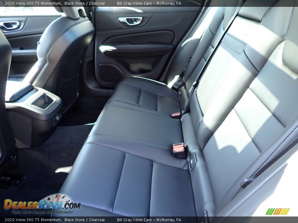 2020 Volvo S60 T5 Momentum Black Stone / Charcoal Photo #8