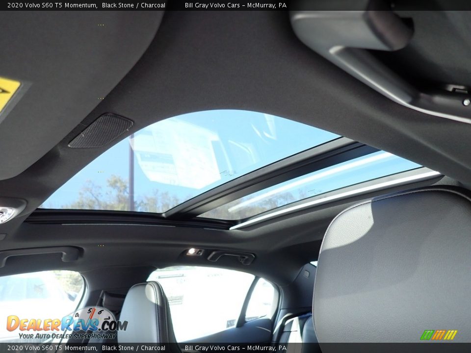 2020 Volvo S60 T5 Momentum Black Stone / Charcoal Photo #12