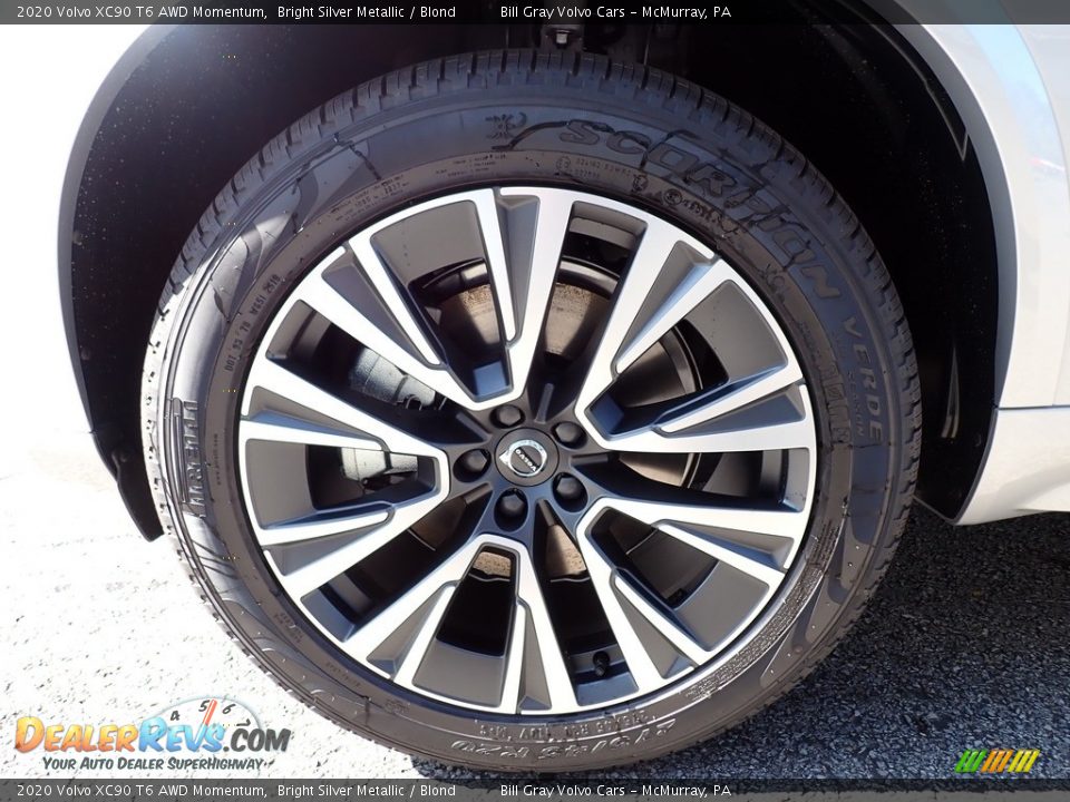 2020 Volvo XC90 T6 AWD Momentum Wheel Photo #6
