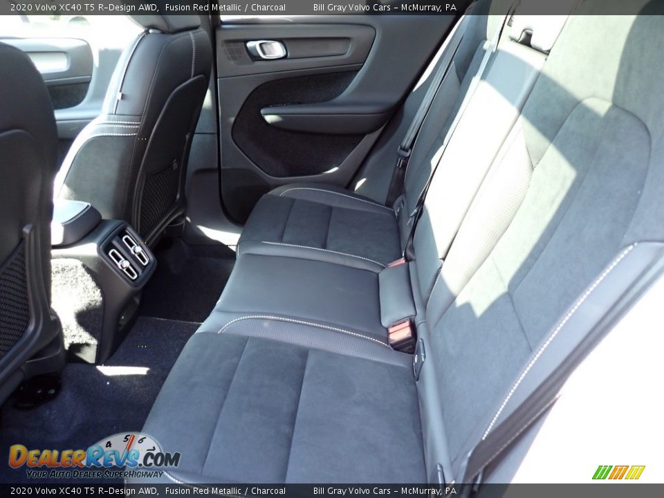 2020 Volvo XC40 T5 R-Design AWD Fusion Red Metallic / Charcoal Photo #8