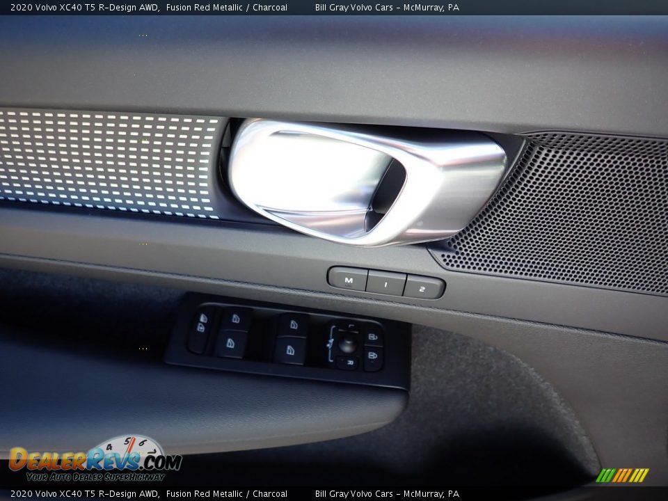 2020 Volvo XC40 T5 R-Design AWD Fusion Red Metallic / Charcoal Photo #10