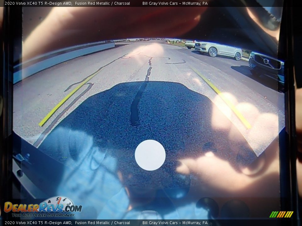 2020 Volvo XC40 T5 R-Design AWD Fusion Red Metallic / Charcoal Photo #14