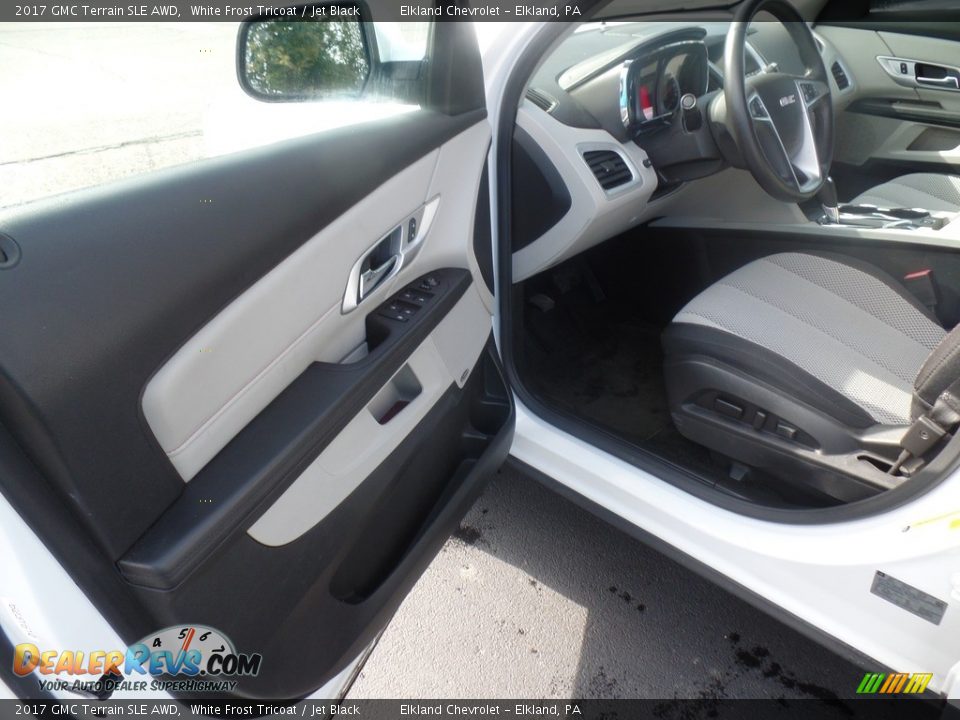 2017 GMC Terrain SLE AWD White Frost Tricoat / Jet Black Photo #15