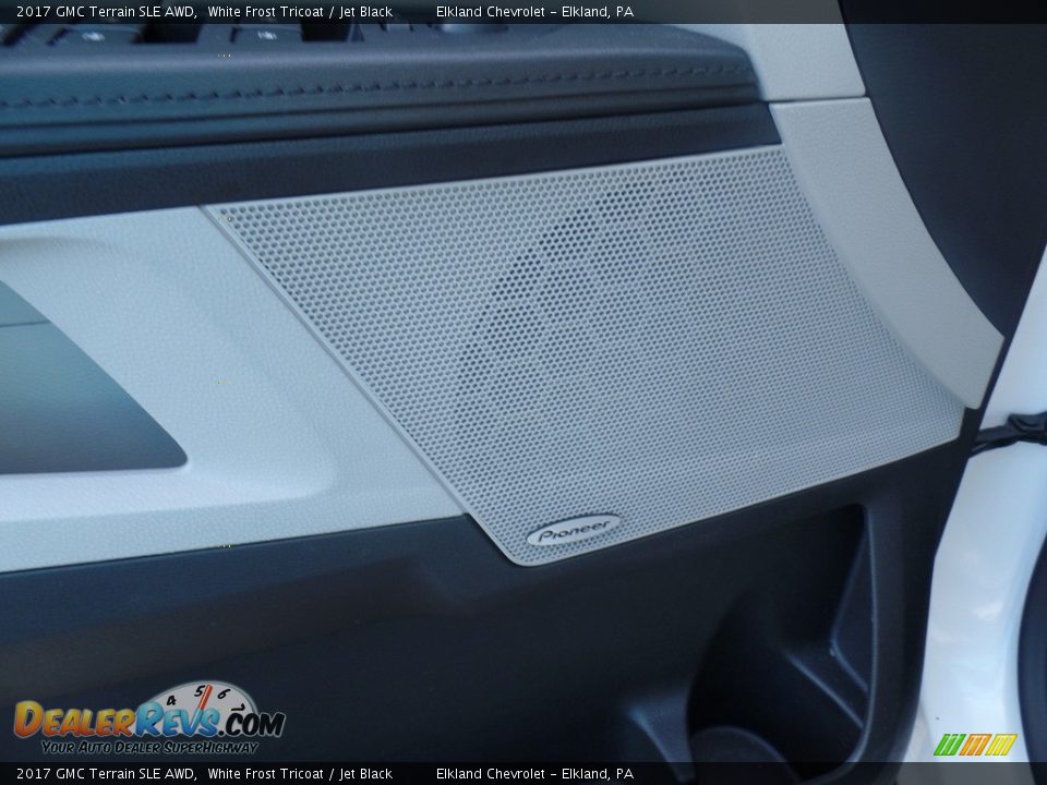 2017 GMC Terrain SLE AWD White Frost Tricoat / Jet Black Photo #17