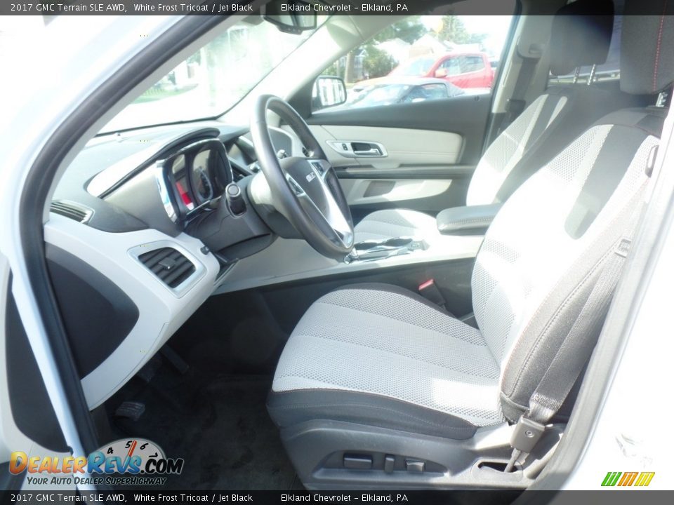 2017 GMC Terrain SLE AWD White Frost Tricoat / Jet Black Photo #18