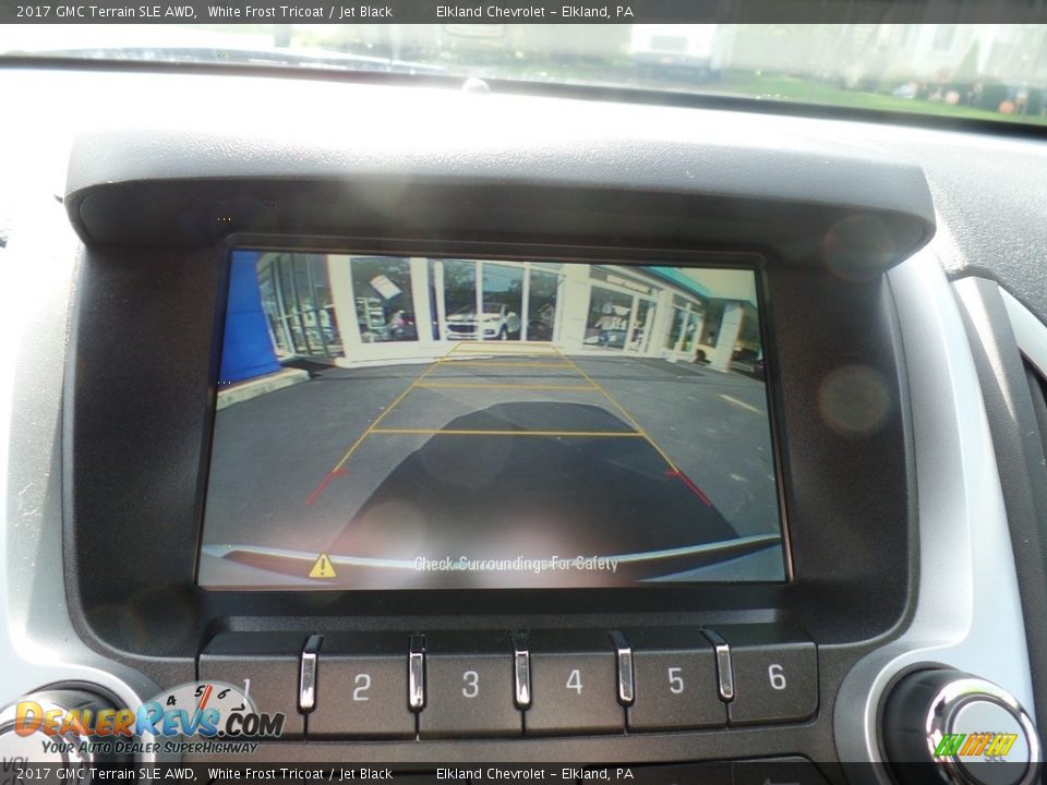 2017 GMC Terrain SLE AWD White Frost Tricoat / Jet Black Photo #27