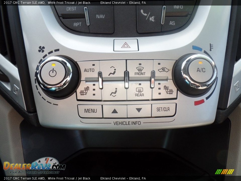 2017 GMC Terrain SLE AWD White Frost Tricoat / Jet Black Photo #29