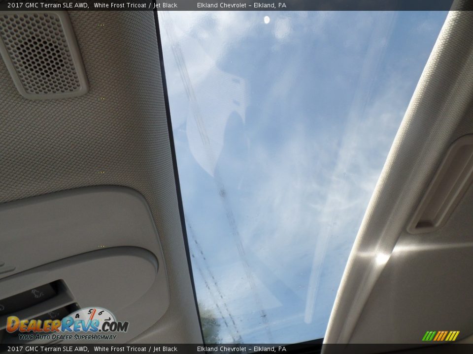 2017 GMC Terrain SLE AWD White Frost Tricoat / Jet Black Photo #32