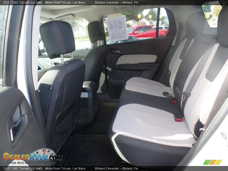 2017 GMC Terrain SLE AWD White Frost Tricoat / Jet Black Photo #35