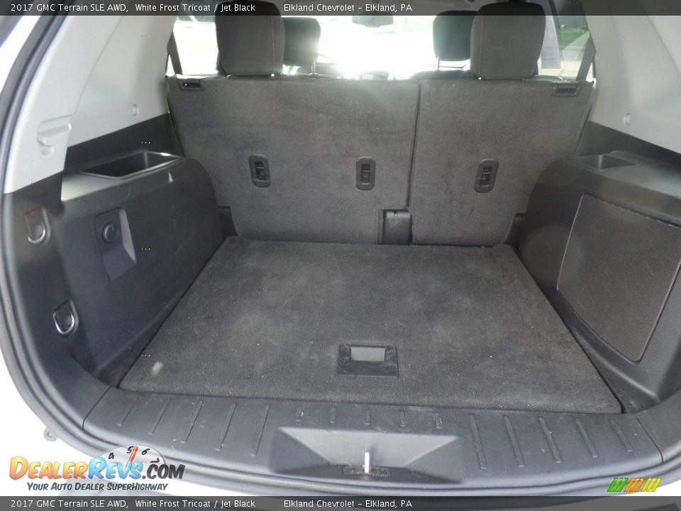 2017 GMC Terrain SLE AWD White Frost Tricoat / Jet Black Photo #36
