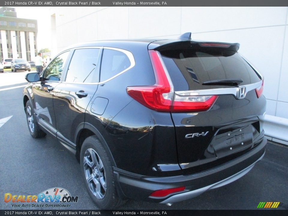 2017 Honda CR-V EX AWD Crystal Black Pearl / Black Photo #3