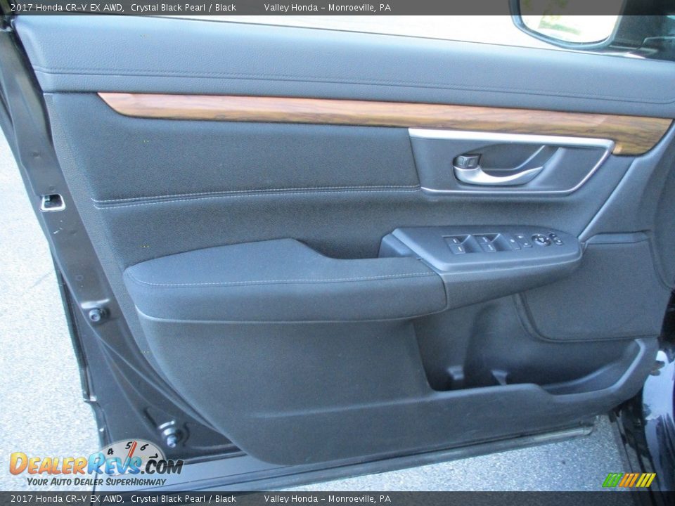 2017 Honda CR-V EX AWD Crystal Black Pearl / Black Photo #10