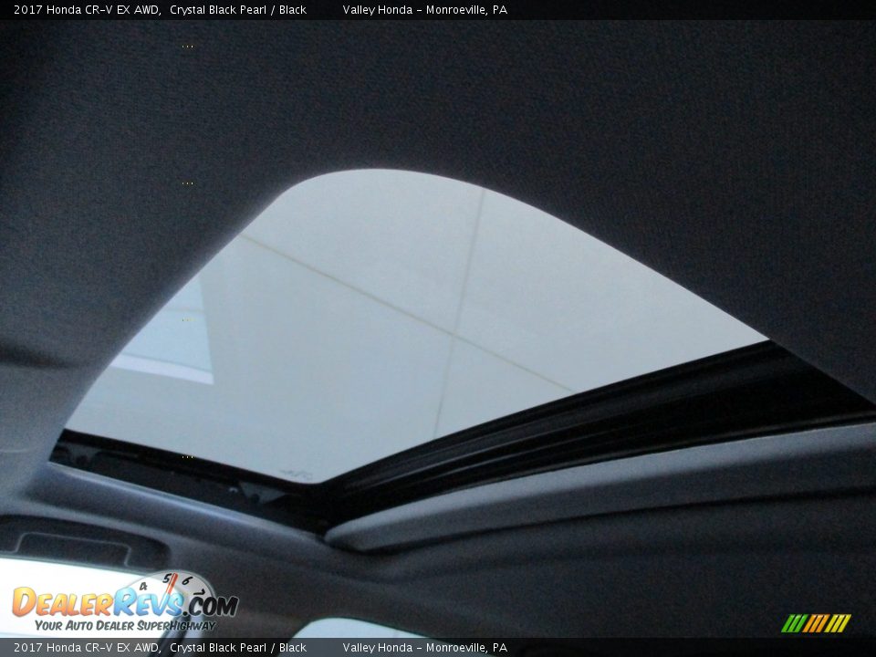 2017 Honda CR-V EX AWD Crystal Black Pearl / Black Photo #11