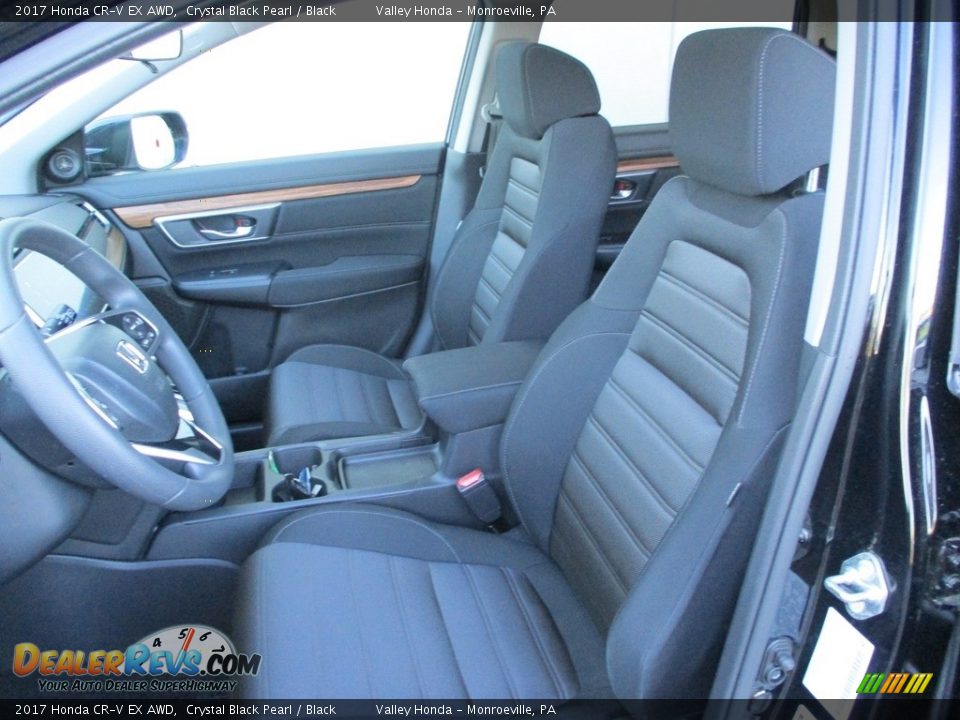 2017 Honda CR-V EX AWD Crystal Black Pearl / Black Photo #12