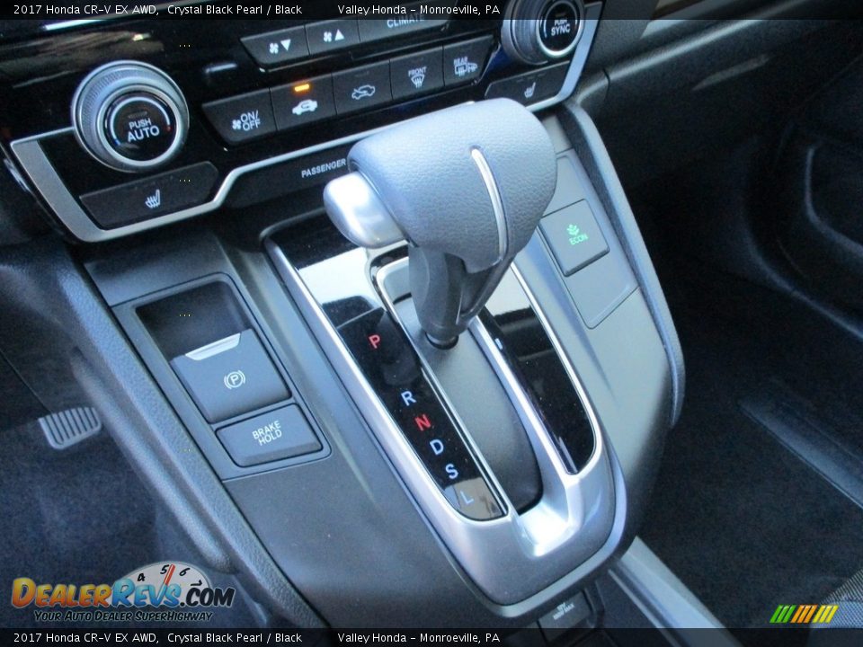 2017 Honda CR-V EX AWD Crystal Black Pearl / Black Photo #16