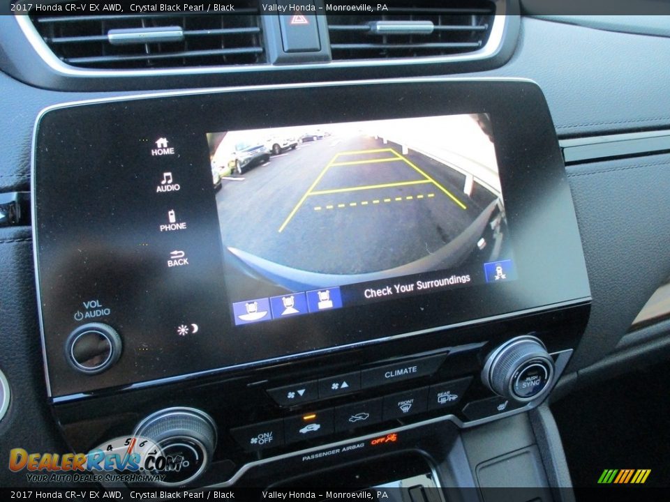 2017 Honda CR-V EX AWD Crystal Black Pearl / Black Photo #17