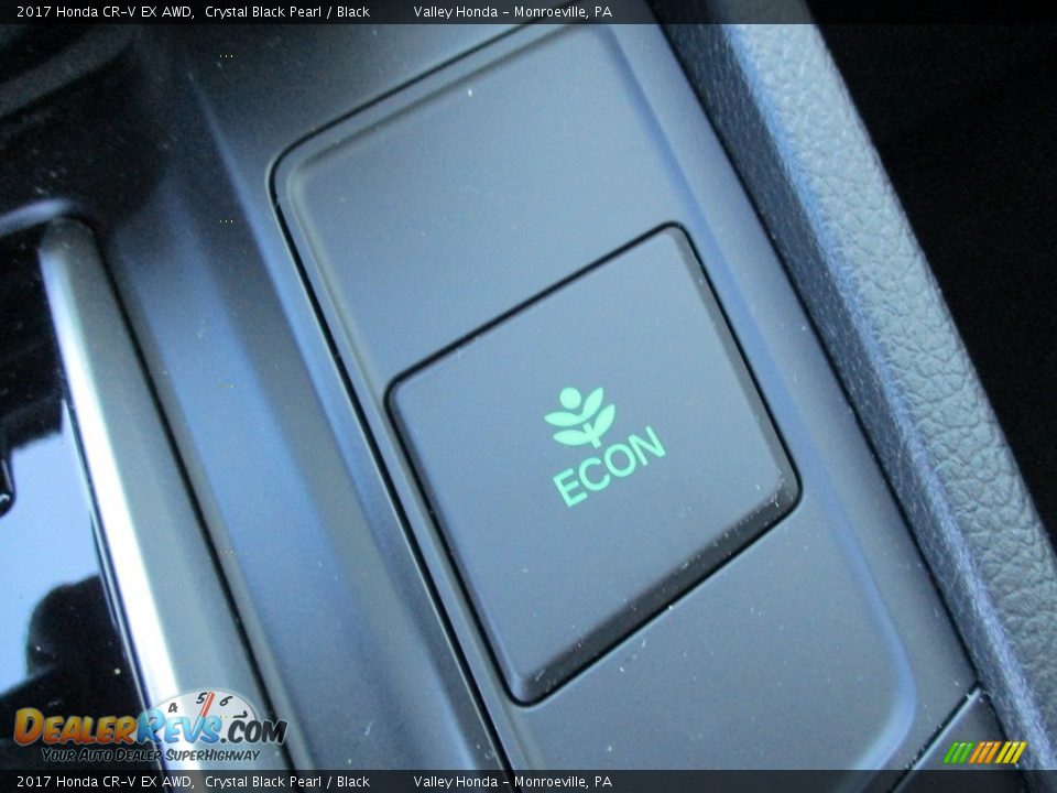 2017 Honda CR-V EX AWD Crystal Black Pearl / Black Photo #18